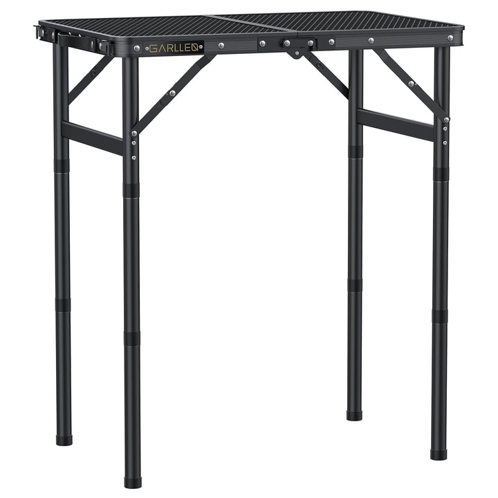 Klapptisch Camping höhenverstellbar 58x40cm Aluminium 3 Höhen - Bild 9
