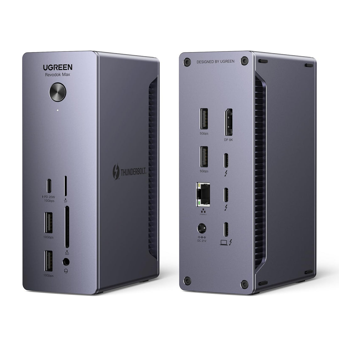 Thunderbolt 4 Dockingstation 13-in-1 40Gbps Dual 4K 90W Aufladung