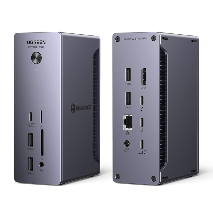 Thunderbolt 4 Dockingstation 13-in-1 40Gbps Dual 4K 90W Aufladung