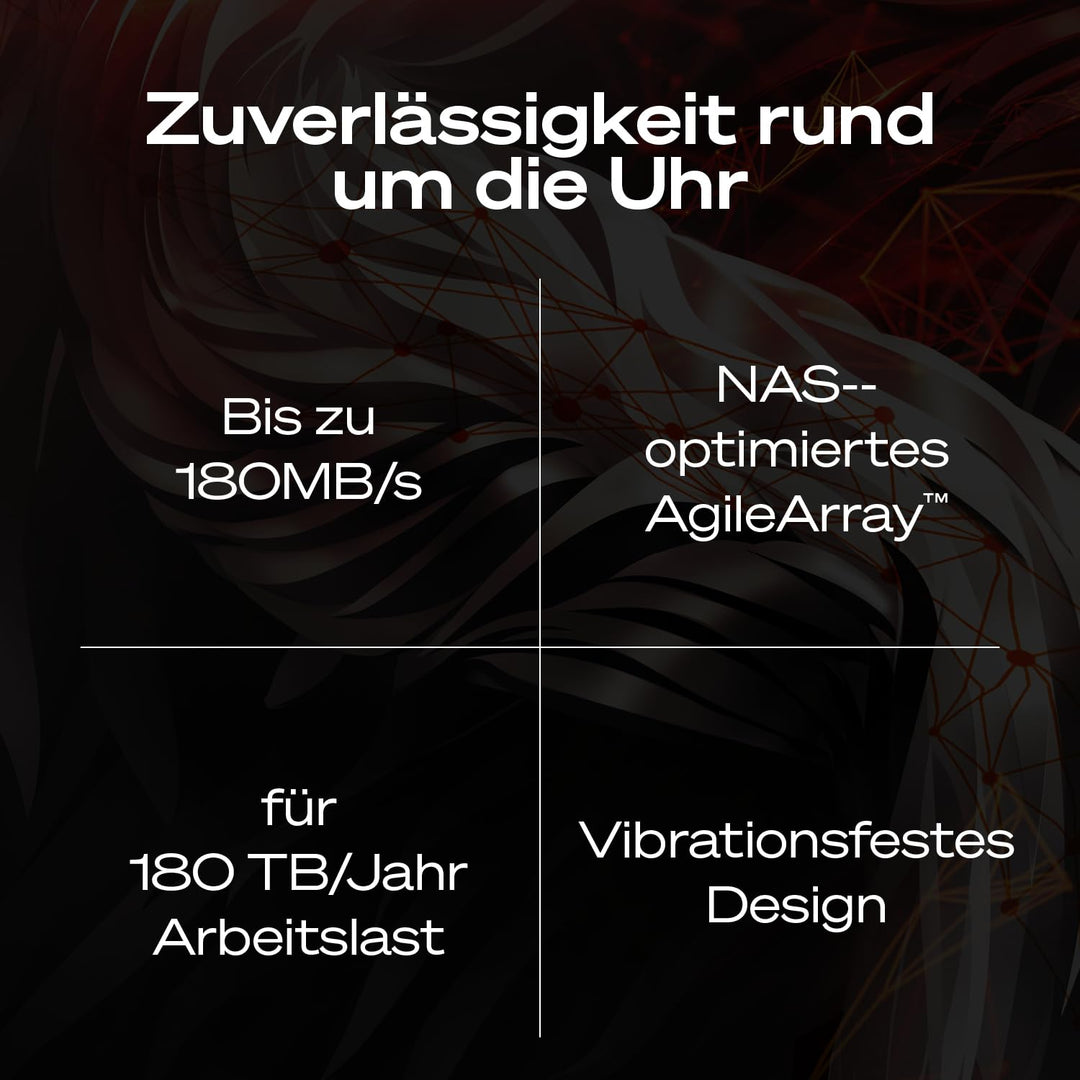 Interne NAS-Festplatte 4TB SATA 6Gb/s für RAID-Systeme - Bild 7