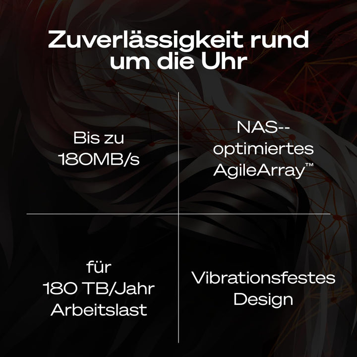 Interne NAS-Festplatte 4TB SATA 6Gb/s für RAID-Systeme - Bild 7