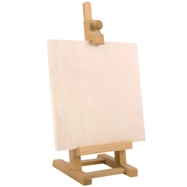 Holzleinwand zum Bemalen 20x20 cm Buche 8er-Set Malunterlage - Bild 9