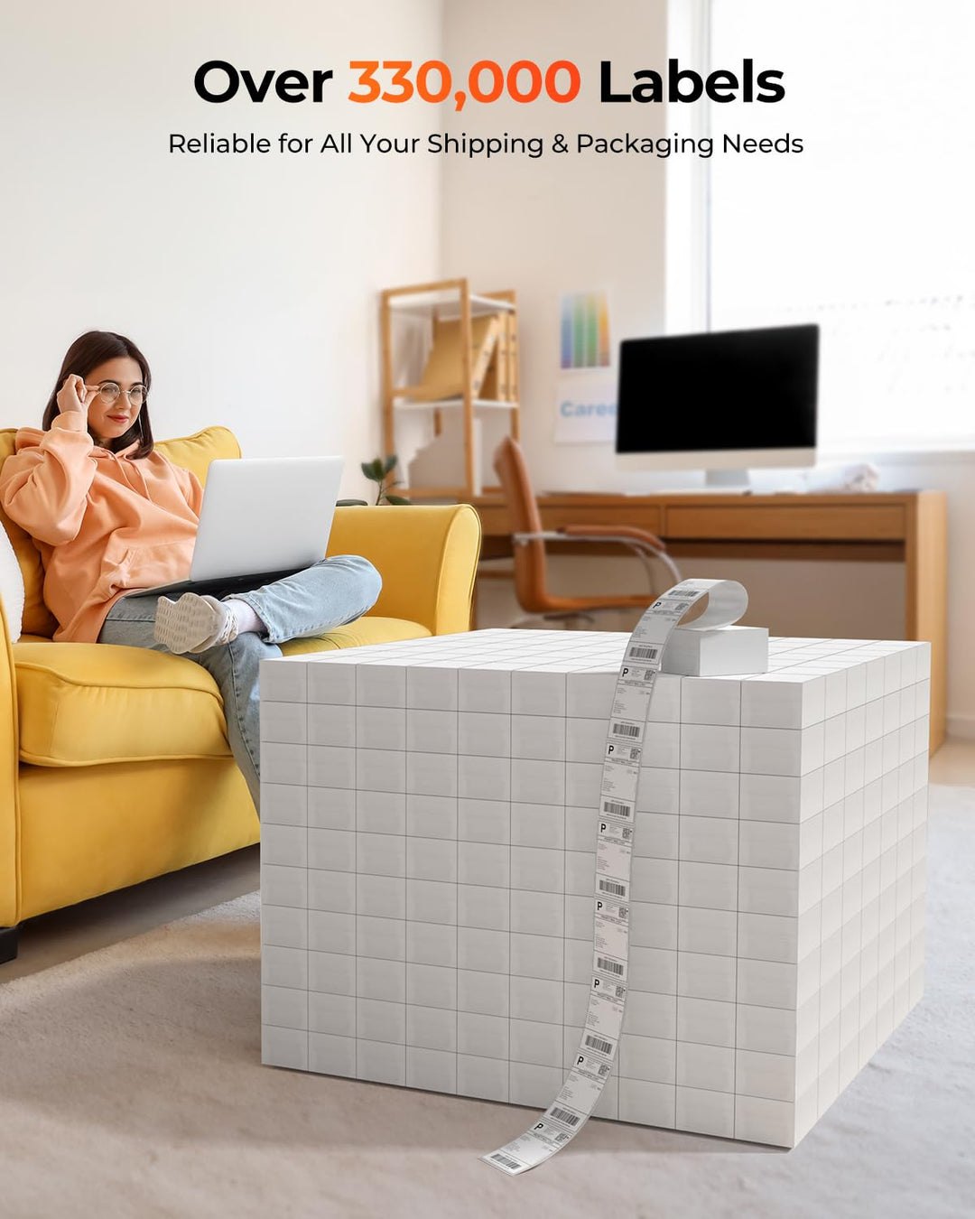 Etikettendrucker Bluetooth Thermodruck 203 dpi bis 72 Seiten/min - Bild 7