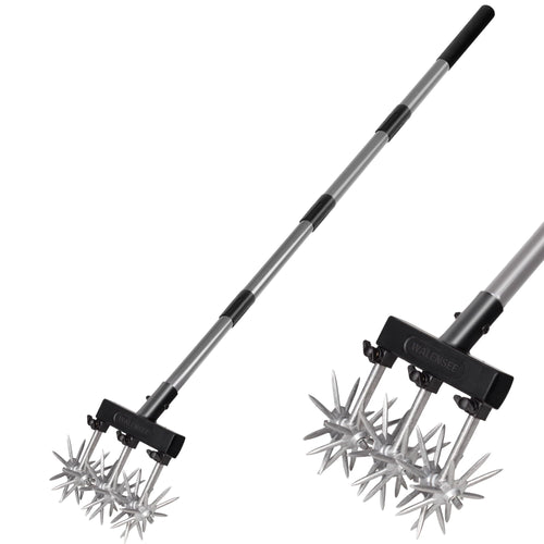 Gartenkultivator rotierend Teleskopstiel 97–173 cm Beetpflege