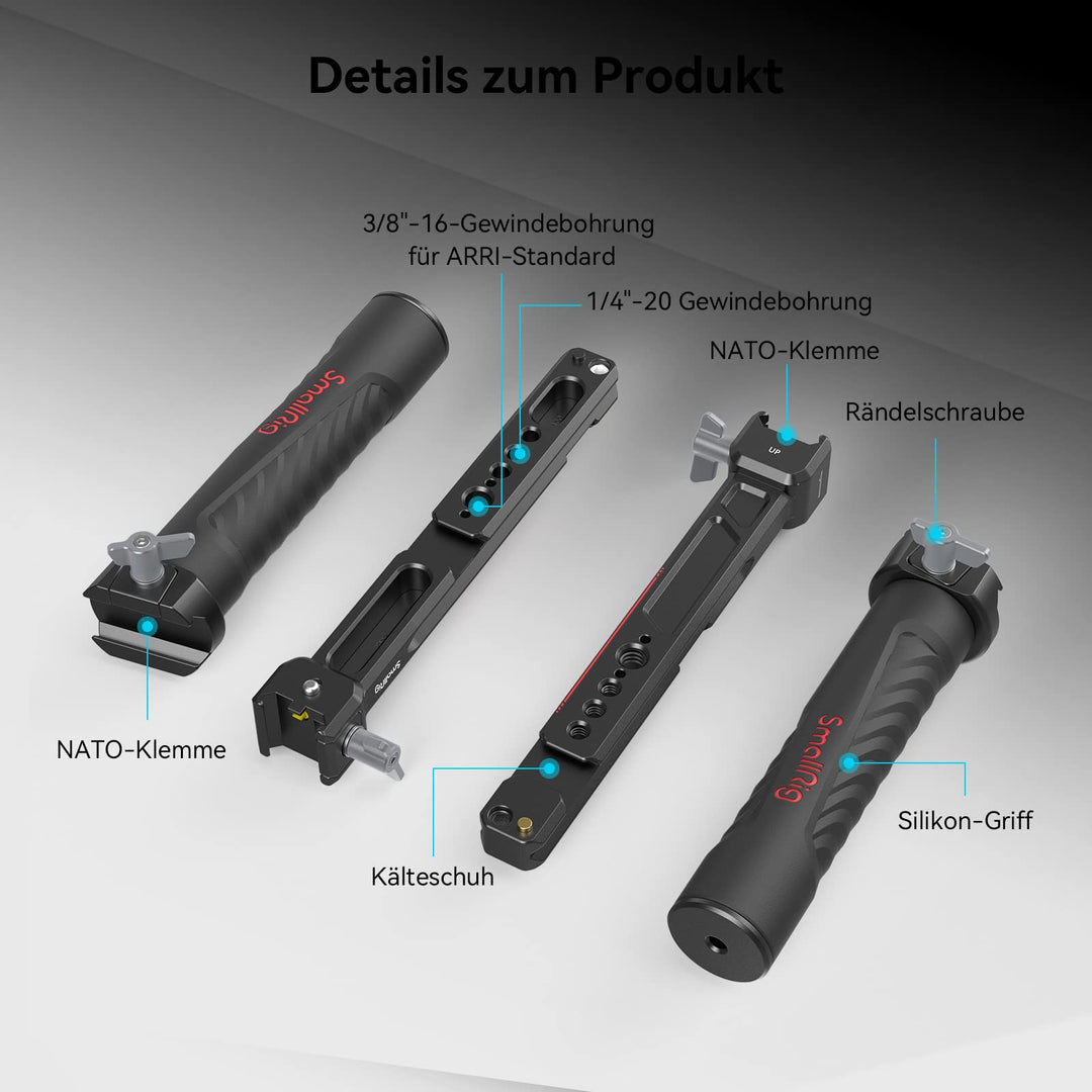Dual Handgrip für DJI RS 2 / RS 3 / RS 4 / RS 5 Gimbal-Stabilisator - Bild 6