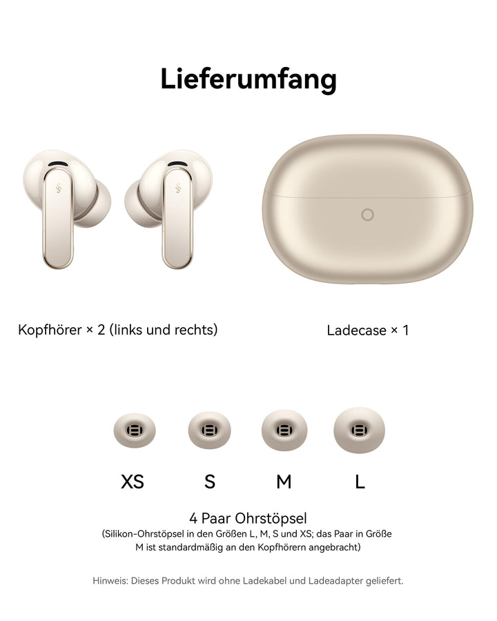 In-Ear Bluetooth Kopfhörer ANC Hi-Res Audio IP57 Dunkelblau - Bild 10