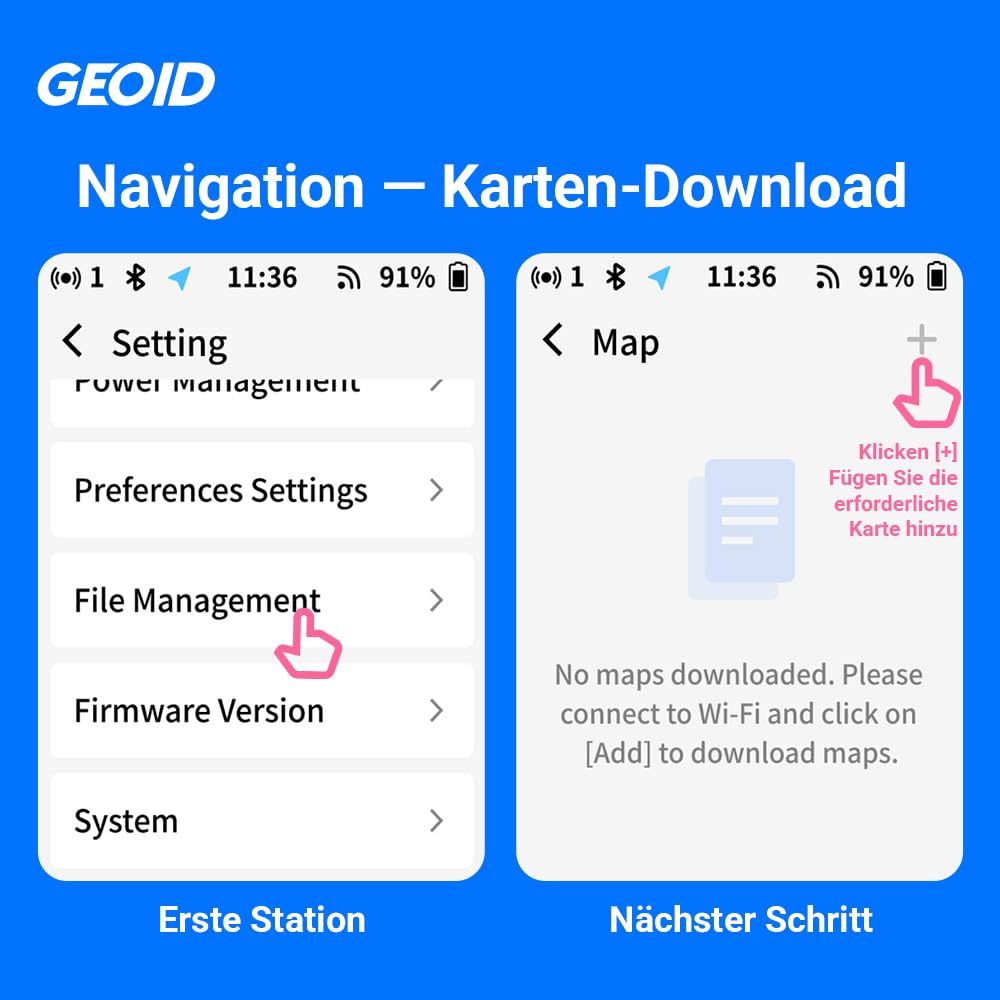Fahrradcomputer GPS 2,8 Zoll Touchscreen mit Kartennavigation ANT+ - Bild 9