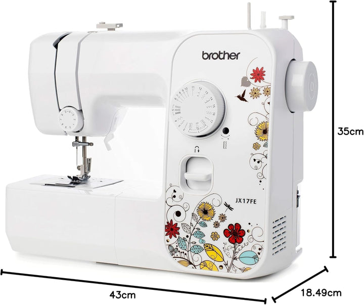 Nähmaschine elektrisch 17 Nähstiche Freiarm mit Tisch und Tasche - Bild 10