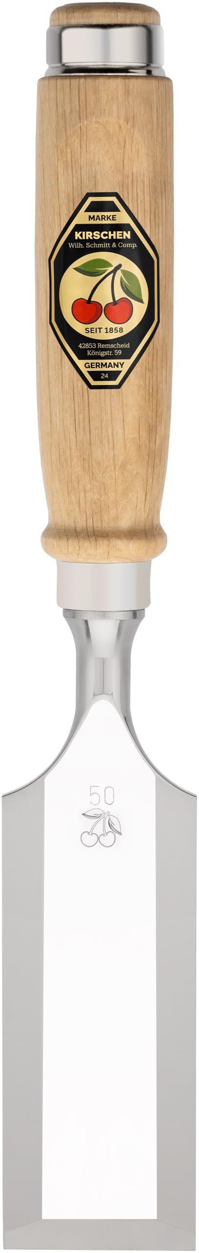 Stechbeitel Weissbuche handgeschmiedet 50mm für Holzarbeiten