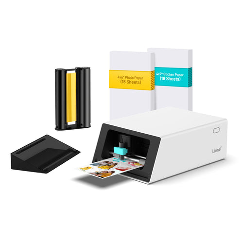 Fotodrucker mit Schneidemaschine All-in-One 300 DPI für Sticker & Scrapbook