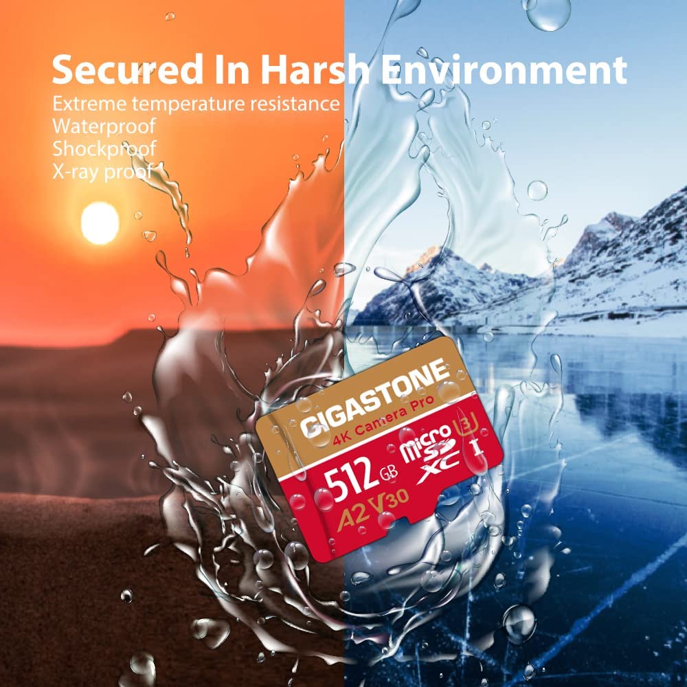 MicroSDXC 512GB A2 U3 V30 bis 150/120 MB/s für 4K Kamera Drohne - Bild 7