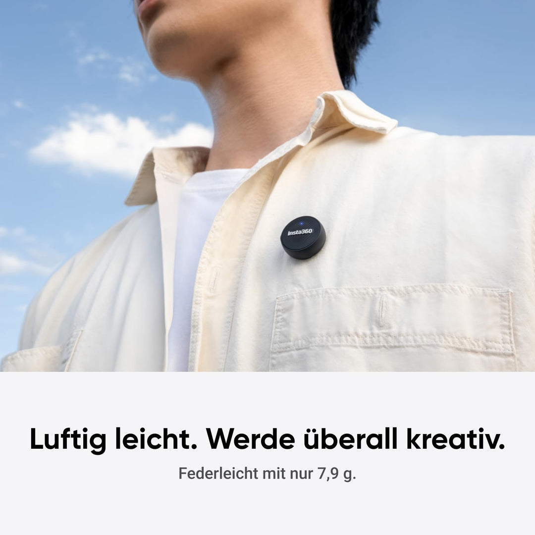 Drahtloser Mikrofon-Transmitter 7,9 g ultraleicht für Actionkameras - Bild 2