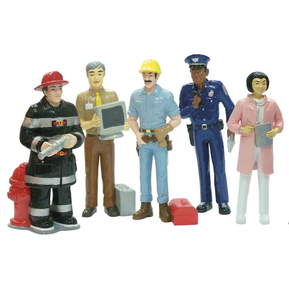 Berufe-Figuren Set 11-teilig 12,5 cm für Puppenhaus - Bild 3
