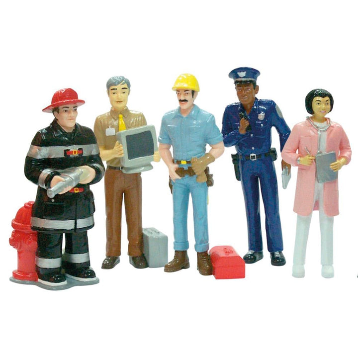 Berufe-Figuren Set 11-teilig 12,5 cm für Puppenhaus - Bild 3