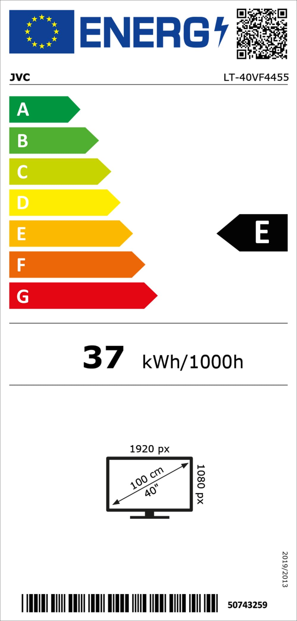 LED Fernseher 40 Zoll Full HD Triple-Tuner 2x HDMI USB - Bild 8