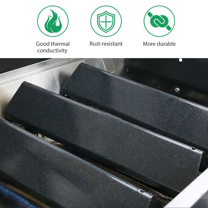 Gasgrill Ersatzteile Set Gusseisen Rost &amp; Brenner fuer Weber Spirit 300 - Bild 4