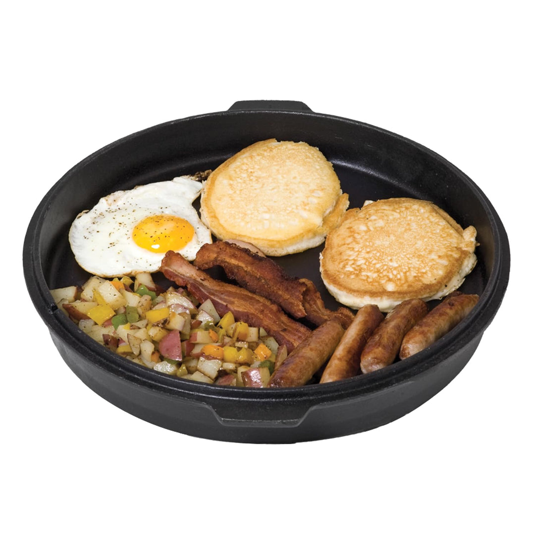 Dutch Oven Gusseisen 6,6 L mit Deckellifter und Kokoskohle Set - Bild 7