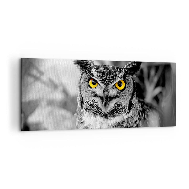 Leinwandbild Schwarz-Weiss Natur 120x50cm Tiere Kunstdruck