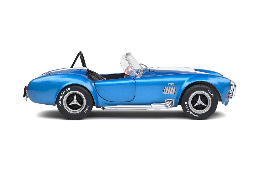 Modellauto AC Cobra 427 MKII 1965 Druckguss 1:18 Blau metallic - Bild 2