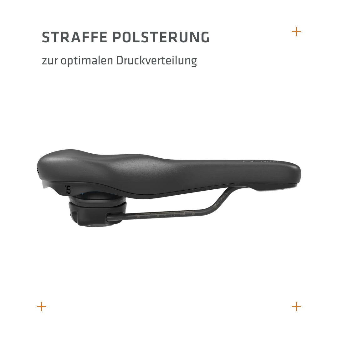 Fahrradsattel Trekking City ergonomisch active-System 4 Breiten - Bild 3