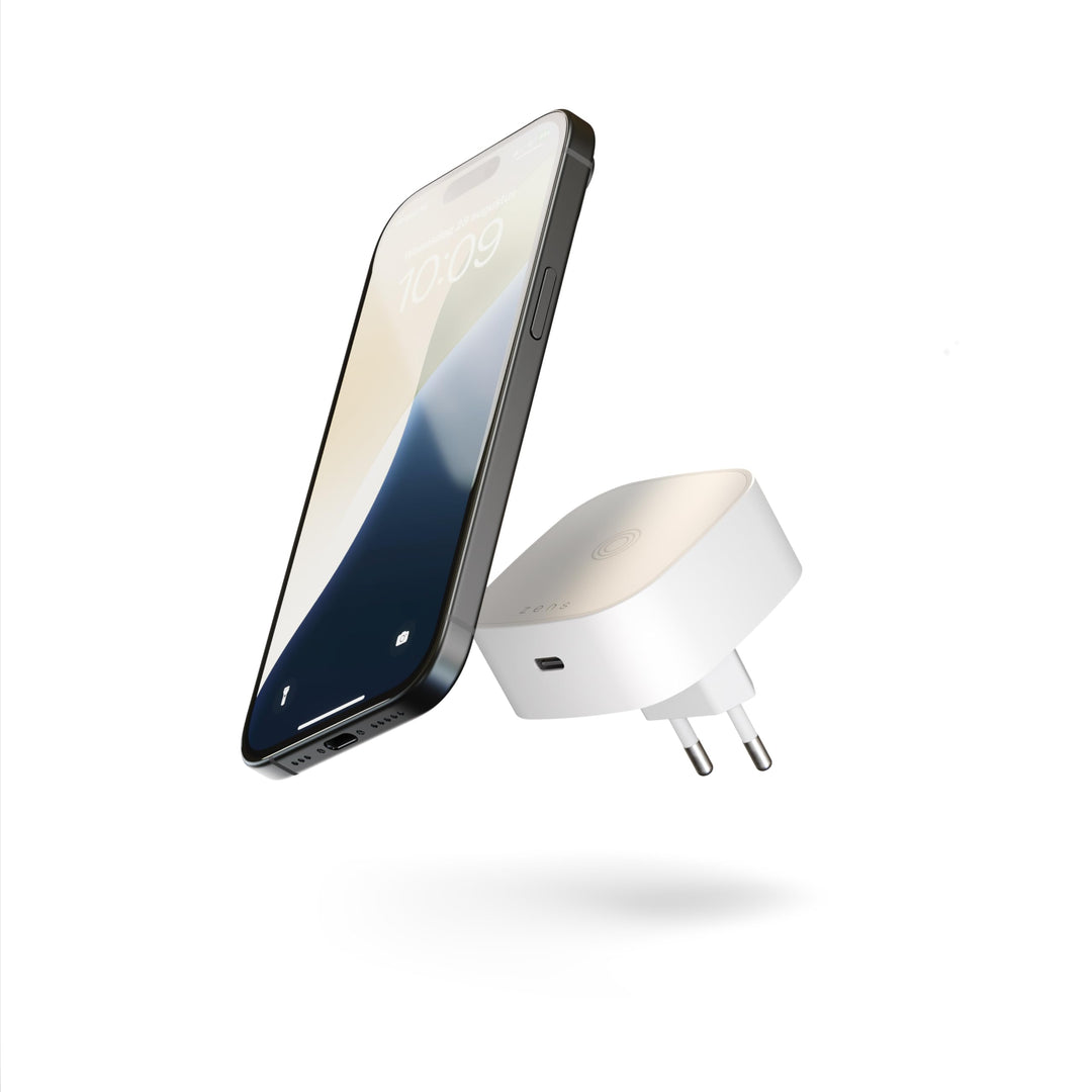 MagSafe Steckdosen-Ladeadapter 15W Wireless + 18W USB-C für iPhone