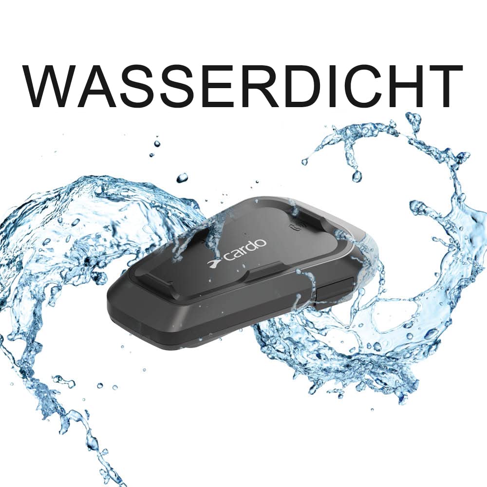Motorrad Bluetooth Headset Einzelpack wasserdicht 400m Reichweite - Bild 3