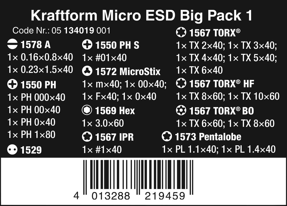 Elektroniker-Schraubendrehersatz ESD 25-teilig für Handy, Tablet, Laptop - Bild 2
