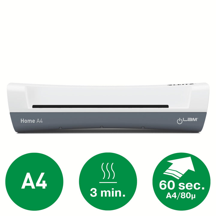 Laminiergerät A4 Set mit 100 Laminierfolien 80 mic für Home Office - Bild 2