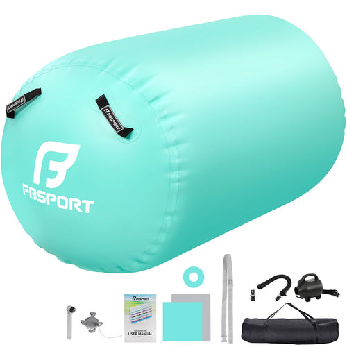 Aufblasbare Gymnastigrolle PVC 100x60cm für Yoga und Fitness
