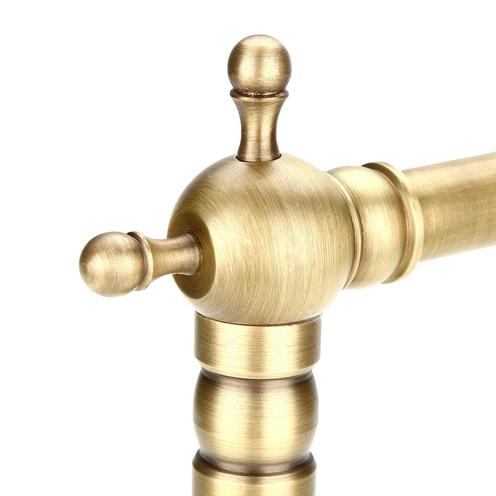 Waschtischarmatur Einhand Messing Antik-Gold Retro Küche Bad - Bild 6