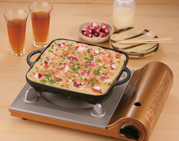 Takoyaki-Pfanne Aluminium Antihaft 16 Löcher für Gaskocher - Bild 7