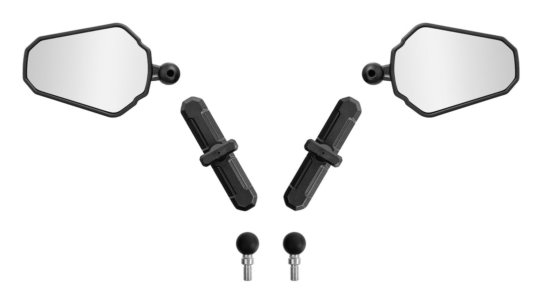 Motorrad Spiegel 360° verstellbar E24-geprüft für 22mm Lenker
