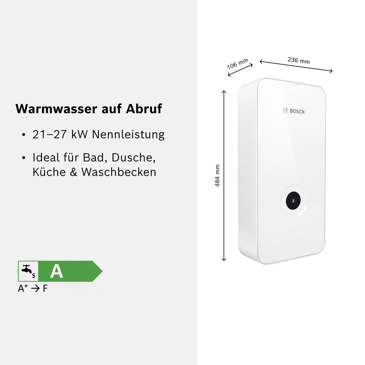 Durchlauferhitzer 21/24/27 kW mit WLAN &amp; Verbrühungsschutz - Bild 2