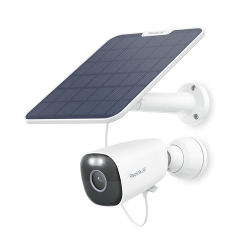 Überwachungskamera Aussen 4K Solar Akku mit KI-Erkennung kabellos