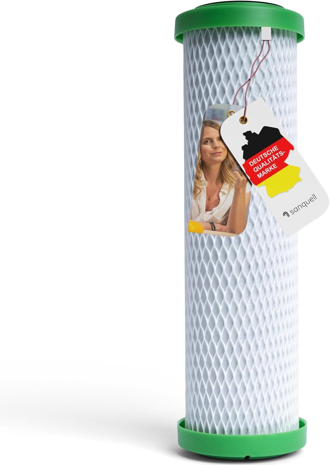 Wasserfilter Aktivkohle gesintert für Untertisch-Filtergehäuse bis 3 L/min