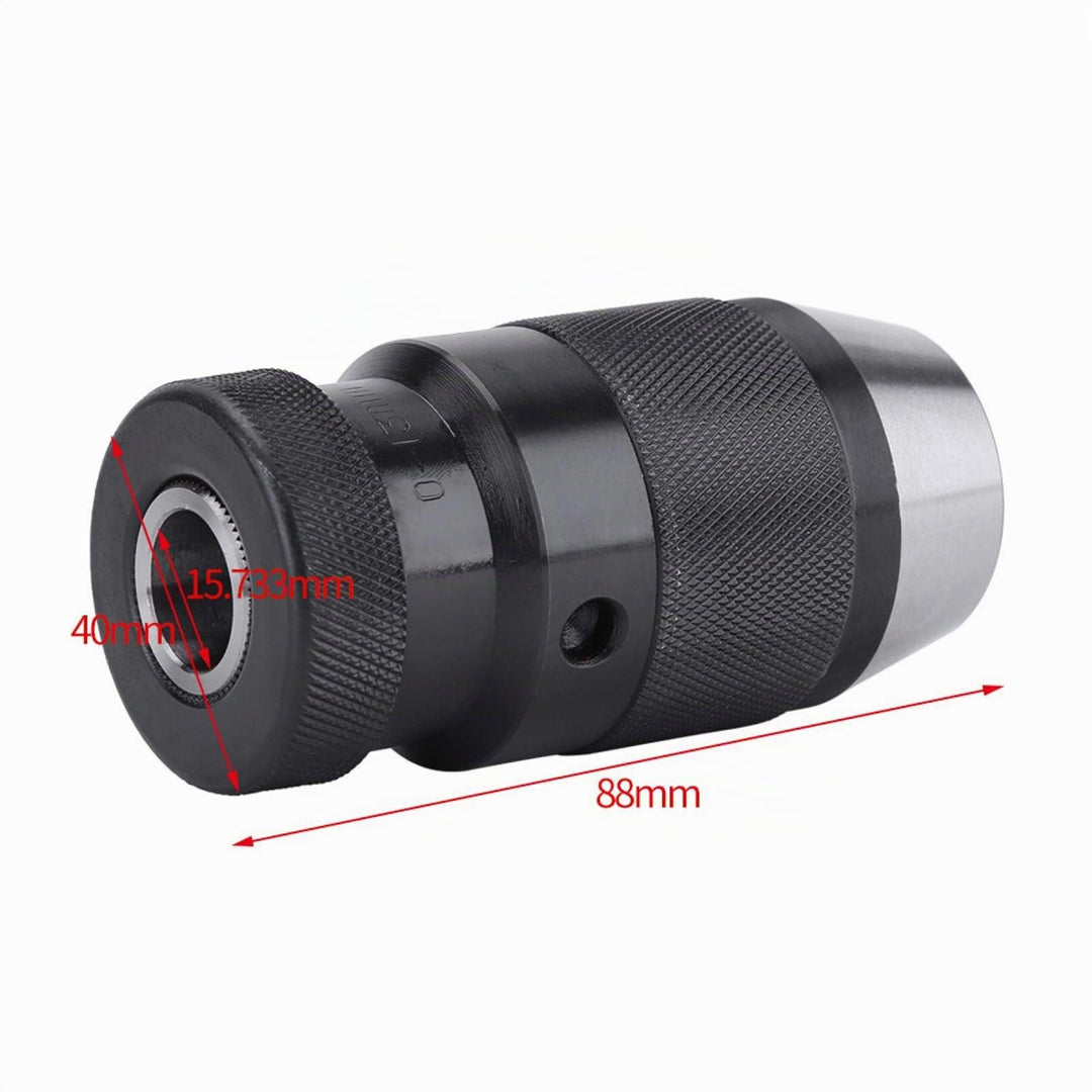 Schnellspannbohrfutter 0–13 mm Stahl B16 schlüssellos selbstspannend - Bild 7
