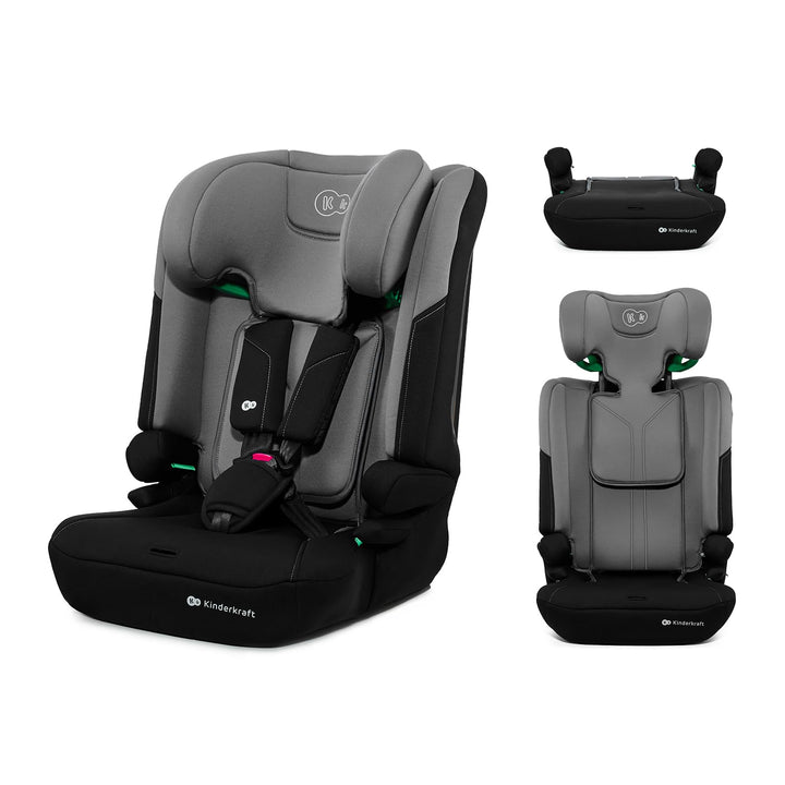Kindersitz i-Size 76-150 cm verstellbar mit H-Guard und 5-Punkt-Gurt