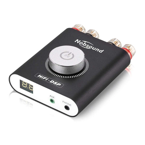 Mini Stereo Verstärker 200W Bluetooth 5.0 HiFi mit Kopfhörerausgang