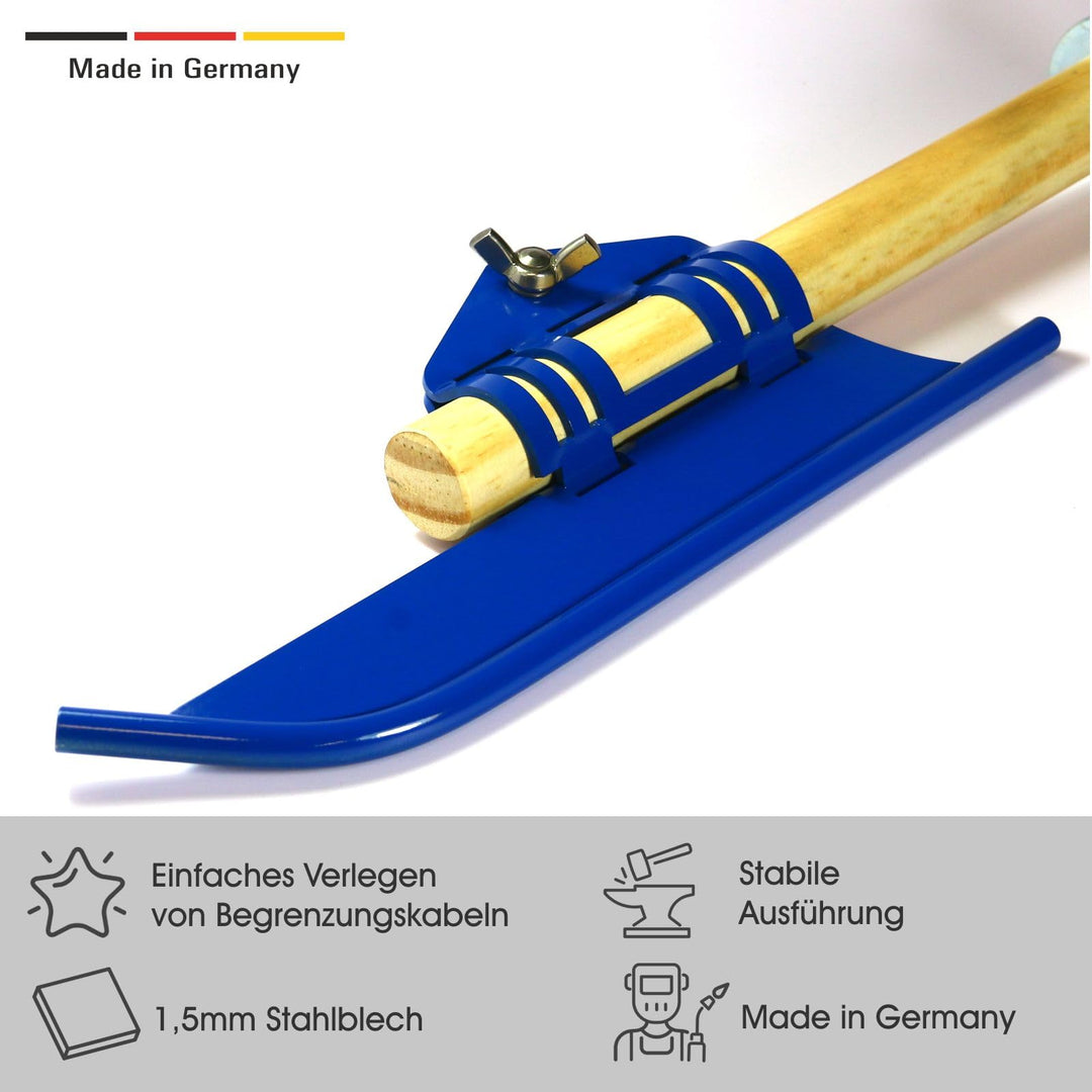 Verlegehilfe Begrenzungskabel Mähroboter 24mm Besenstiel - Bild 6