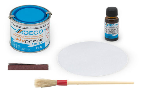 Schlauchboot Reparaturset Neopren-Hypalon 2K weiss 125ml Kleber
