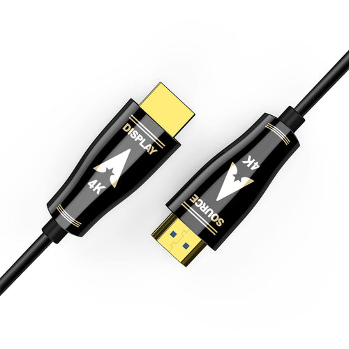 HDMI Glasfaser Kabel 15m 4K 60Hz mit HDR, eARC und Dolby Vision