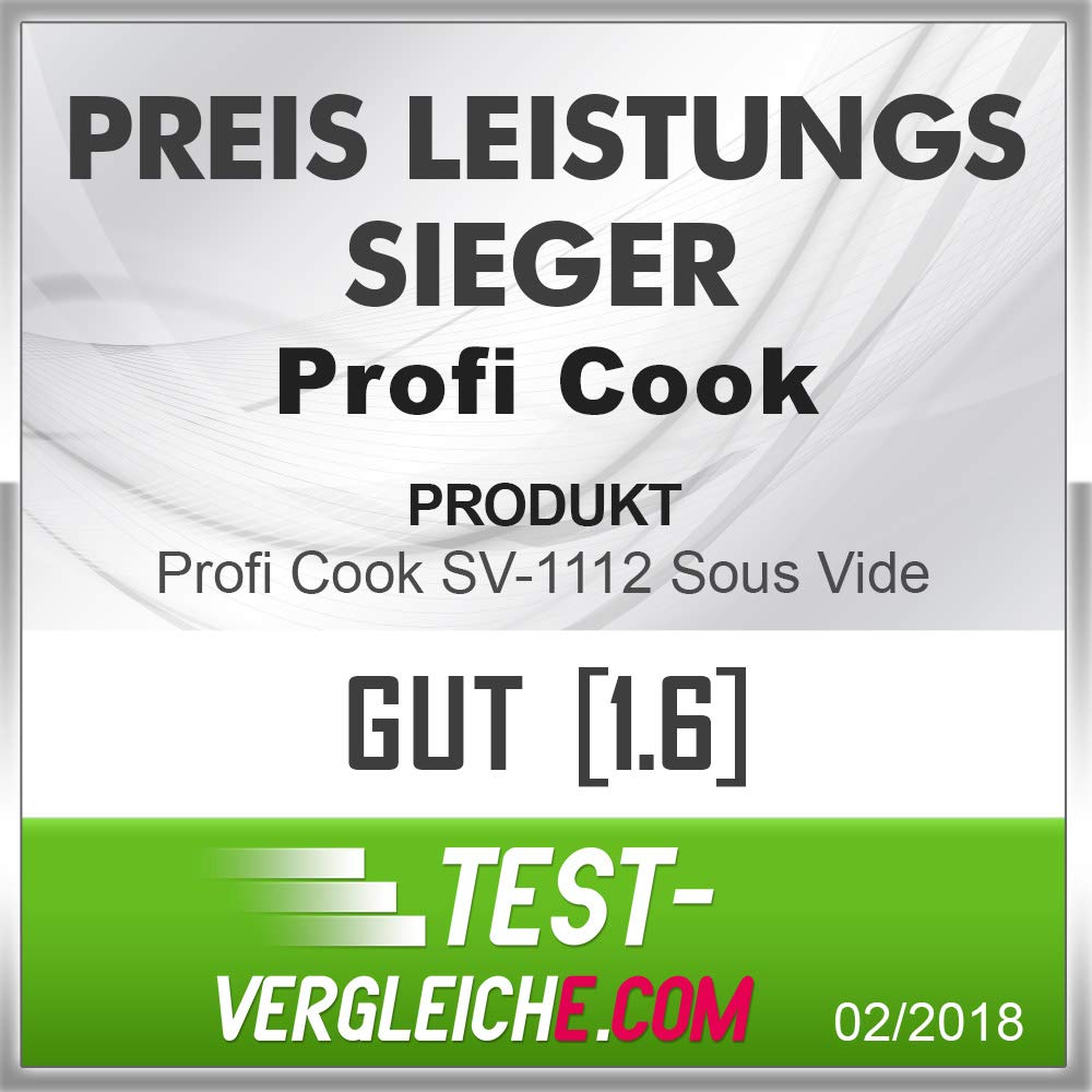 Sous Vide Garer 8,5L mit LCD-Display und Schongarfunktion