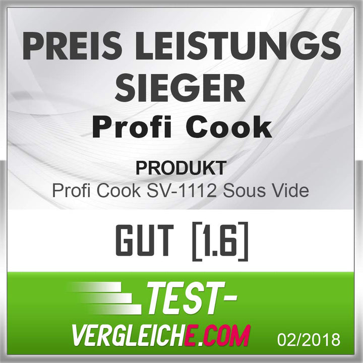 Sous Vide Garer 8,5L mit LCD-Display und Schongarfunktion
