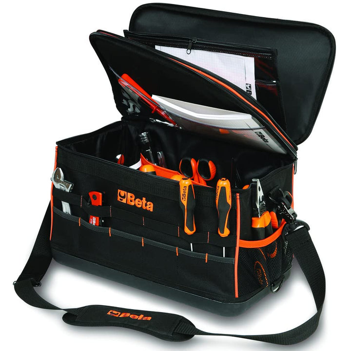 Werkzeugtasche mit internen &amp; externen Fächern, Made in Italy - Bild 7