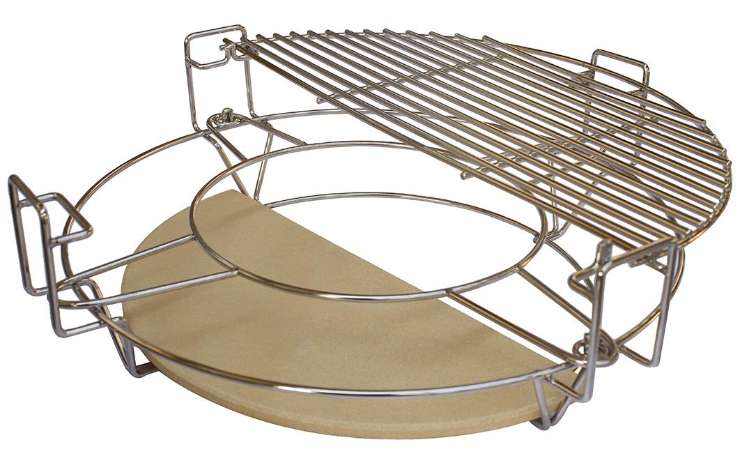 Kamado Grill Kochsystem Divide &amp; Conquer 40,5 cm Edelstahl 6-teilig - Bild 3