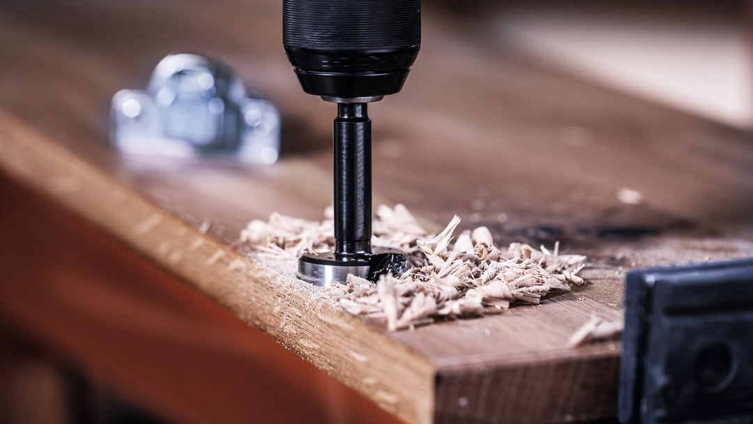 Forstnerbohrer Set 5-tlg. Holz für Sacklöcher Hart- und Weichholz - Bild 6