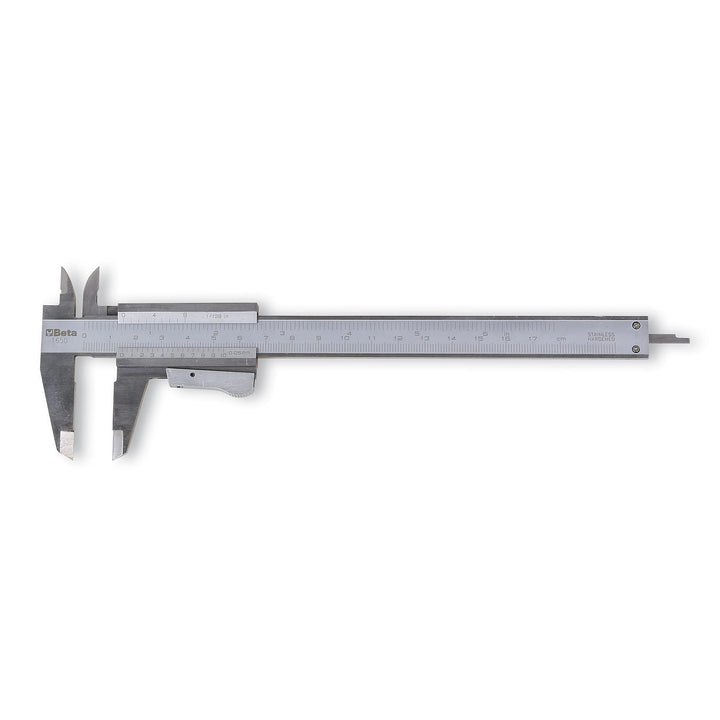 Schieblehre analog 1/20 mm Metall zweiseitig Innen- und Aussenmass
