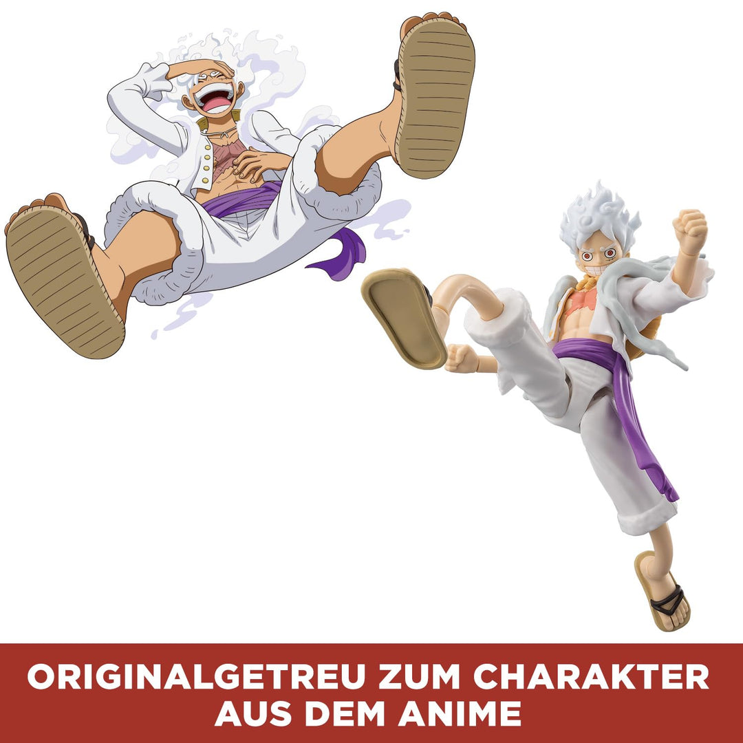 Anime-Figur Monkey D. Ruffy Gear 5 beweglich 17 cm One Piece - Bild 5