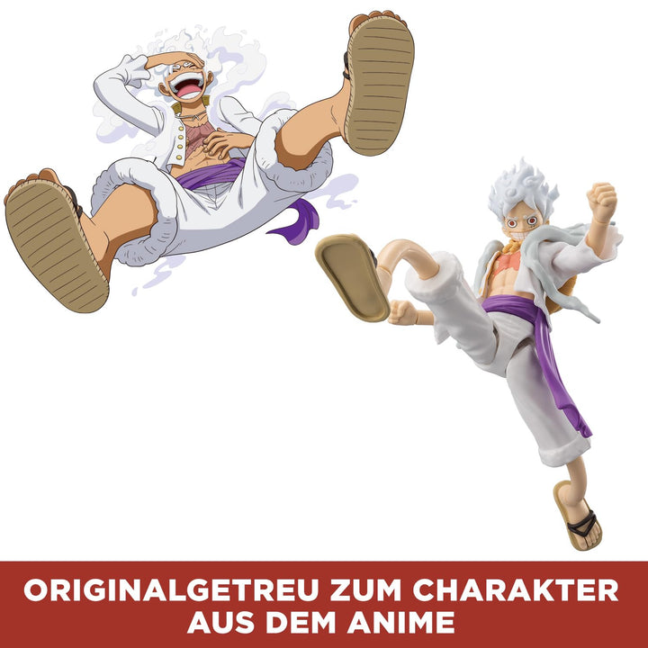 Anime-Figur Monkey D. Ruffy Gear 5 beweglich 17 cm One Piece - Bild 5