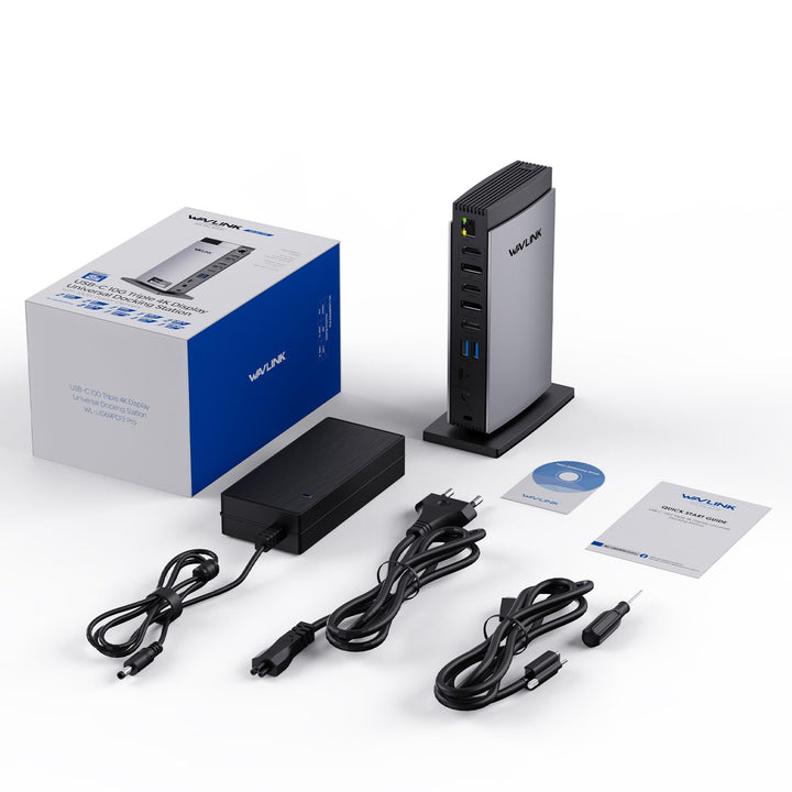 Docking Station 15-in-1 Triple Display 4K@60Hz USB-C für Laptop - Bild 7